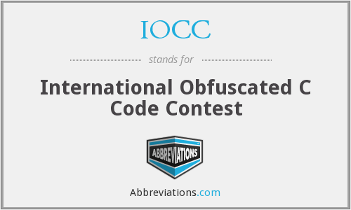 obfuscated c code contest